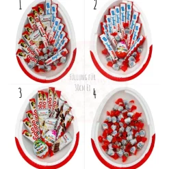 Personalisiertes XXL Überraschungsei Minnie oder Mickey Mouse Üei Geschenk