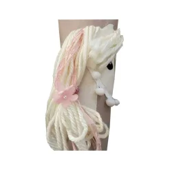 Pferde Schultüte in beige, Zuckertüte mit Pferd, mit Namen bestickt, Schultüte Stoff für Mädchen, passend für 70 cm Papp