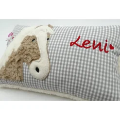 Pferdekissen Namenskissen Taufkissen Kuschelkissen Kindergartenkissen Geburtsgeschenk Pferd Pferdchen Pony