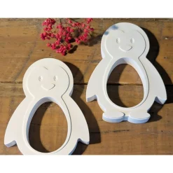 Pinguin | Dekoration | Gastgeschenk | Kindergeburtstag | Überraschungsei | Raysin | Mitgebsel | Serviettenhalter