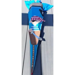 Pirat Seeräuber Schultüte Zuckertüte als DIY Set oder in handarbeit hergestellt-personalisiert, individuell