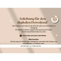 Piraten Geburtstag Ideen - Mitgebsel für die ultimative Piratenparty - Urkunde in DIN A4 als digitale Datei