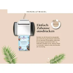 Piratenparty Kindergeburtstag – Individuelle Urkunde in DIN A4 für kleine Piraten perfekt als Mitgebsel | Piraten