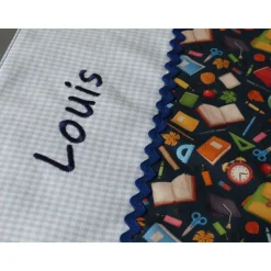 Platzset Schule ,Einschulung, mit Namen Artikelnr.PS 45