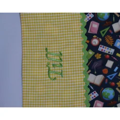 Platzset Schule ,Einschulung, mit Namen Artikelnr.PS 45