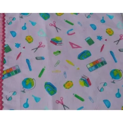 Platzset Schule mit Wunschnamen – Personalisiertes Geschenk zur Einschulung Artikelnr.PS 185