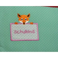 Platzset Schulkind mit Wunschnamen PS 101