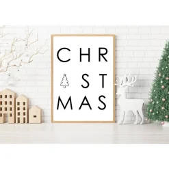 Poster CHRISTMAS | Weihnachtslied | Weihnachtsgeschenk | Merry Christmas | Frohe Weihnachten | Geschenk Familie | xmas |