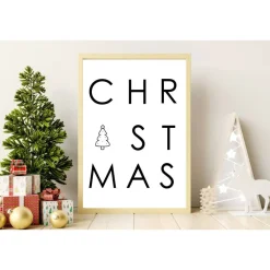 Poster CHRISTMAS | Weihnachtslied | Weihnachtsgeschenk | Merry Christmas | Frohe Weihnachten | Geschenk Familie | xmas |