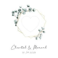 Poster Geldgeschenk Hochzeit Verlobung personalisiert