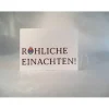 Postkarte A6, »Röhliche Einachten«