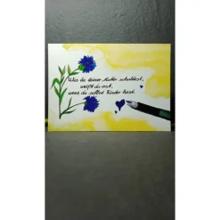 Postkarte DIN A6 - Was du deiner Mutter schuldest