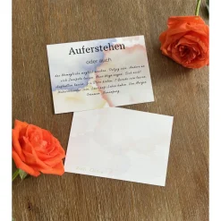 Postkarte Ostern Grußkarte tiefsinnig inspirierend