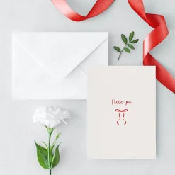 Postkarten Set *Cupid* / 3 Geschenkkarten für Valentinstag