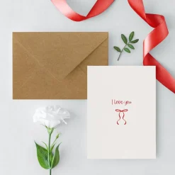 Postkarten Set *Cupid* / 3 Geschenkkarten für Valentinstag