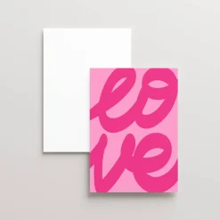 Postkarten Set *Love* / 3 Geschenkkarten für Valentinstag