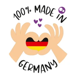 Premium Tischkarten Schön dass Du da Bist mit Herz in hellgrün - Platzkarten zum selbst Beschriften - Namenskarten Hochzeit, Geburtstag, Konfirmation, Kommunion