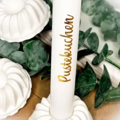 Pustekuchen Gugelhupf Set mit Kerze | Kerzenhalter | Geburtstag Muttertag