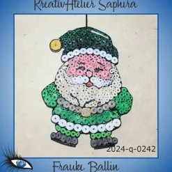 ►2024-q-0242◄ Weihnachtsmännlein "grün"