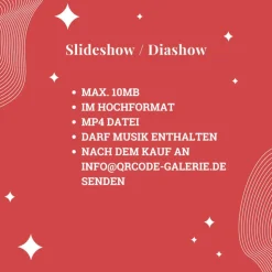 QrCode Foto Slideshow | Personalisiertes Partner Geschenk | LOVE