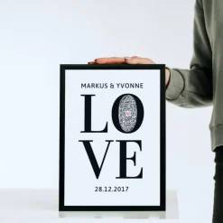 QrCode Foto Slideshow | Personalisiertes Partner Geschenk | LOVE