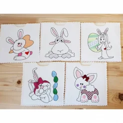 quadratischeSchokihülle Ostern