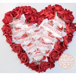 Raffaello Pralinen Rosen Herz - Geschenk Schokolade Geschenk Schokolade Geburtstag