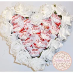 Raffaello Pralinen Rosen Herz - Geschenk Schokolade Geschenk Schokolade Geburtstag