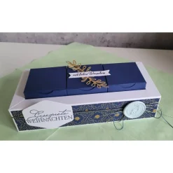 Rahmenbox zu Weihnachten für Geldgeschenk, Überraschungen, Naschereien, besondere Verpackung,