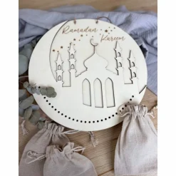 Ramadan Kalender für Kinder / Ramadan Kareem Kalender mit Namen möglich / Eid Mubarak / Zuckerfest Kalender