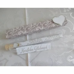 Reagenzglas als Geldgeschenk