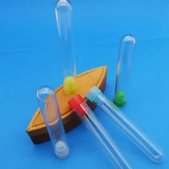 Reagenzglas mit Stopfen, klar, 100x16 mm, Kunststoff, für Ordnung & Gastgeschenke