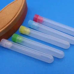 Reagenzglas mit Stopfen, milchig, 100x16 mm, Form A, Kunststoff, Ordnung, Gastgeschenk