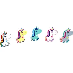 Rechenkette Einhorn mit Namen ABC Schulanfang Mädchen