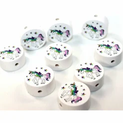 Rechenkette Einhorn mit Namen ABC Schulanfang Zählen bis 20 Mädchen