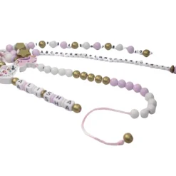 Rechenkette mit Namen Schulkind Einhorn Krone Stern Mädchen Einschulung