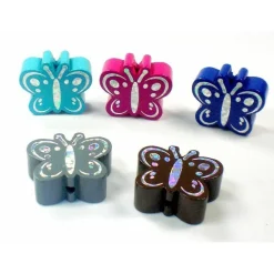 Rechenkette Schmetterling mit Namen ABC Schulanfang Zählen bis 20 Mädchen