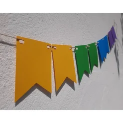 Regenbogen Girlande Pride Wimpelkette CSD Rainbow lgbtq+