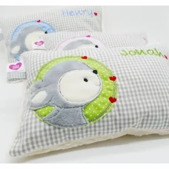 Reh Rehkitz Rehlein Kuschelkissen mit gesticktem Namen
