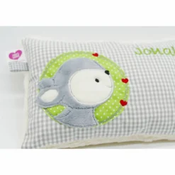 Reh Rehkitz Rehlein Kuschelkissen mit gesticktem Namen