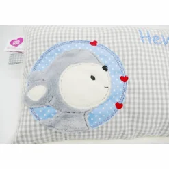 Reh Rehkitz Rehlein Kuschelkissen mit gesticktem Namen