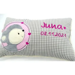 Reh Rehkitz Rehlein Kuschelkissen mit gesticktem Namen