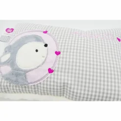 Reh Rehkitz Rehlein Kuschelkissen mit gesticktem Namen