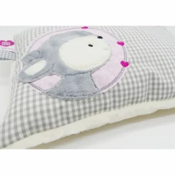 Reh Rehkitz Rehlein Kuschelkissen mit gesticktem Namen