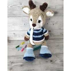 Rentier Niko – ca. 40 cm groß und superkuschelig