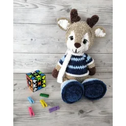 Rentier Niko – ca. 40 cm groß und superkuschelig