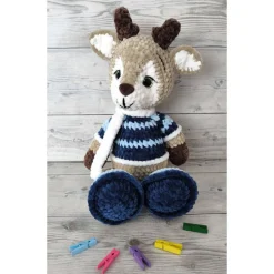 Rentier Niko – ca. 40 cm groß und superkuschelig