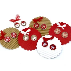 Rentier Ohrringe - Geschenk für Mädchen