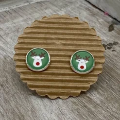 Rentier Ohrringe - Geschenk im Adventskalender