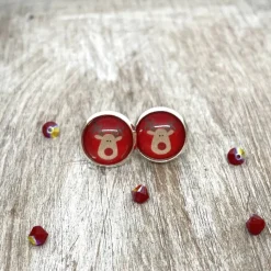 Rentier Ohrringe - Geschenk im Adventskalender